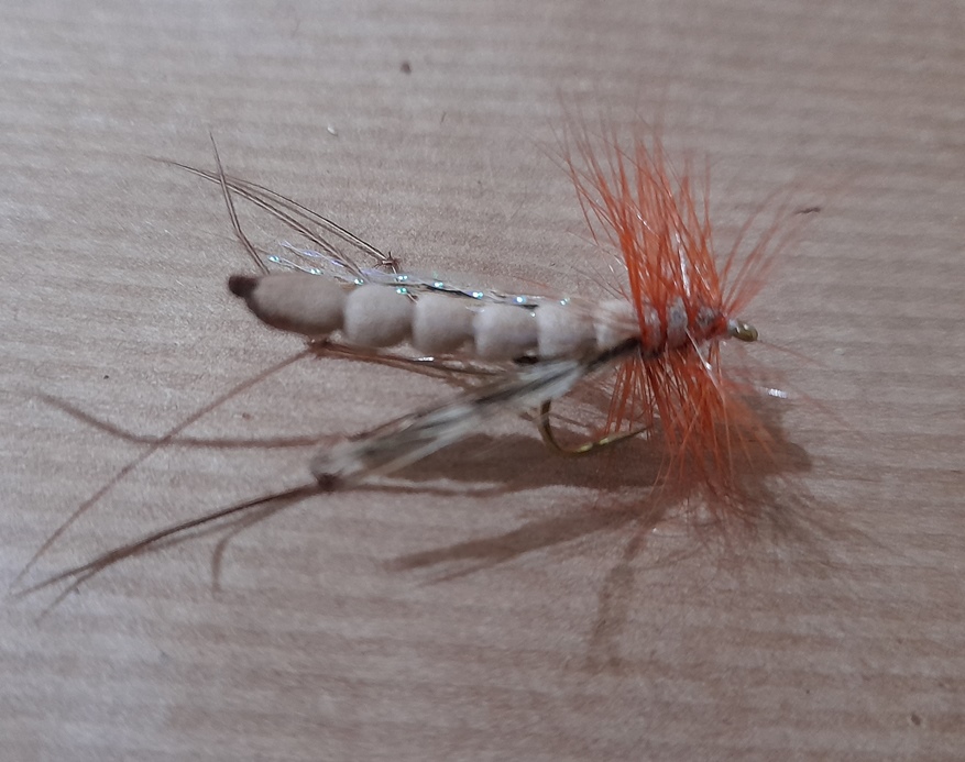 Daddy Long Legs™ Mop Fly - Fire Tip Baitfish –